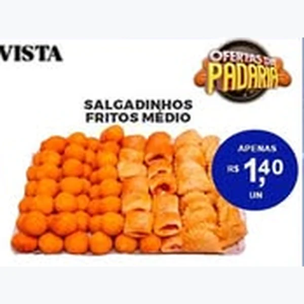 Salgadinhos Fritos Médio