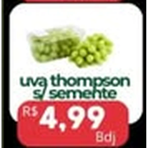 Uva Thompson S/ Semente