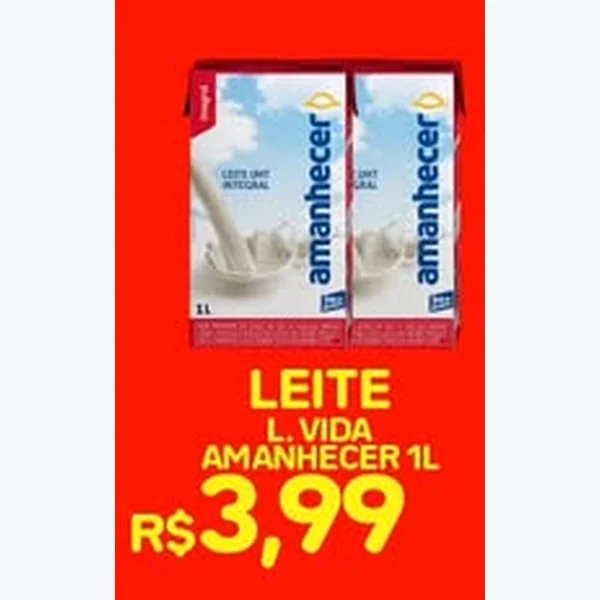 Leite Uht Integral Amanhecer 1 L