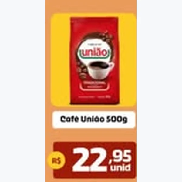Recorte do encarte de Café Tradicional União 500 g