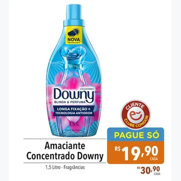 Amaciante Concentrado Downy 1,5 L