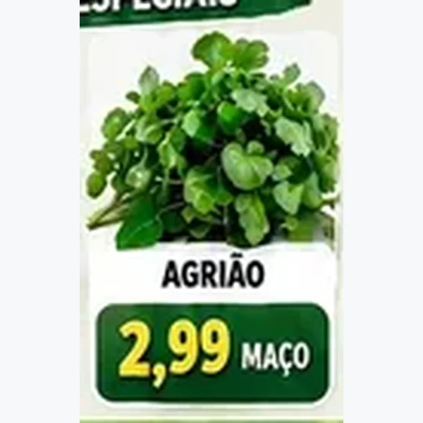 Recorte do encarte de Agrião