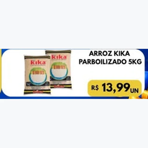 Arroz Parboilizado Kika 5 kg