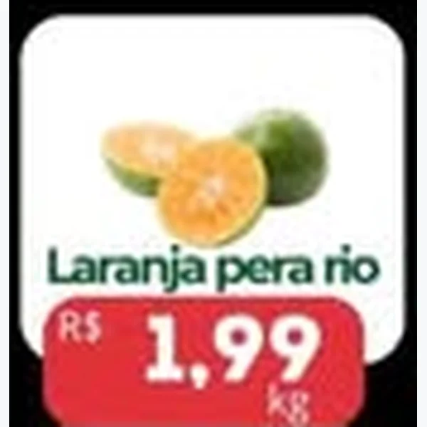 Recorte do encarte de Laranja Pera Rio