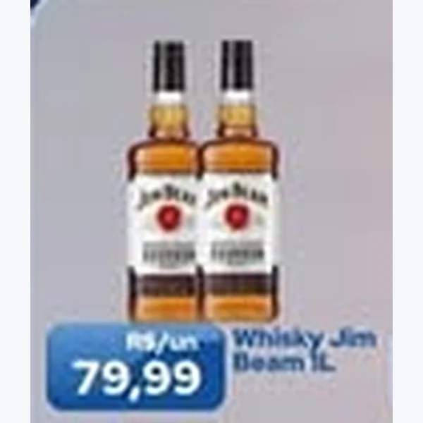 Recorte do encarte de Whisky 1 L