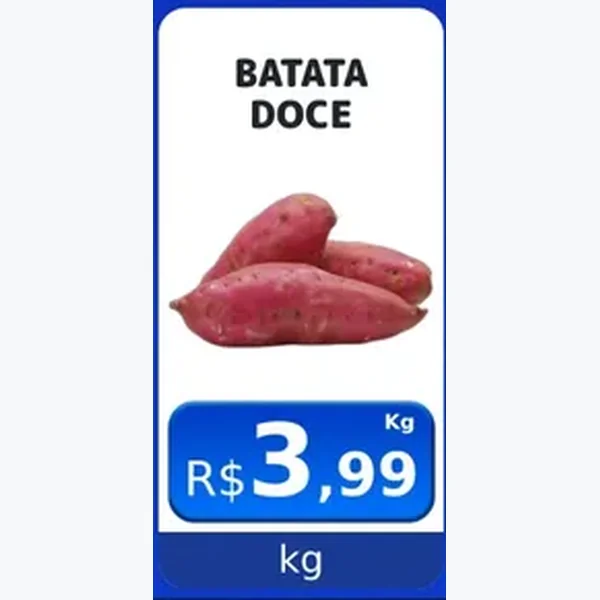 Recorte do encarte de Batata Doce