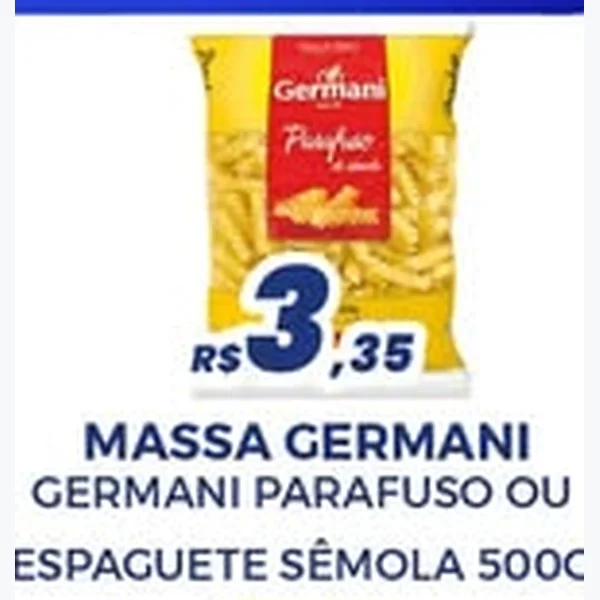 Massa Espaguete Sêmola Germani 500 g