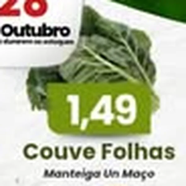 Recorte do encarte de Couve Folhas Manteiga