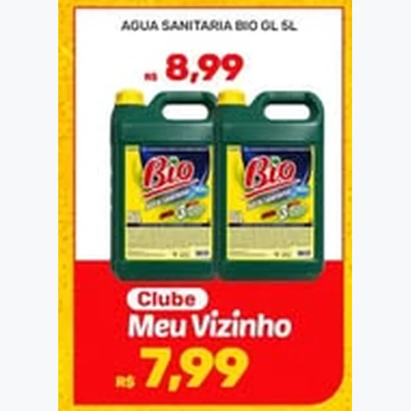 Água Sanitária Bio 5 L