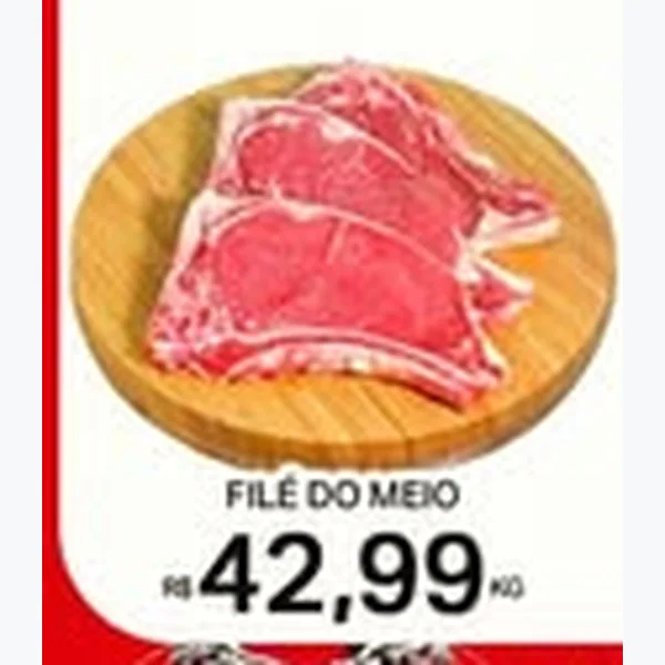 Recorte do encarte de Filé do Meio