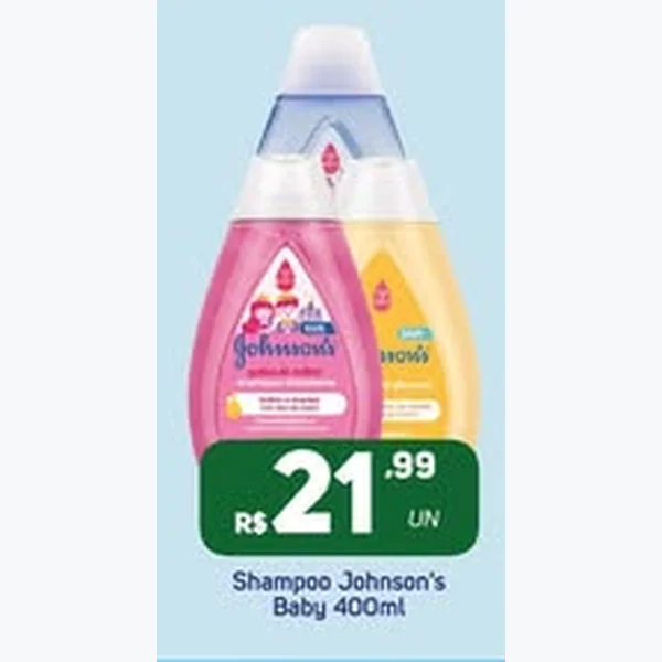 Shampoo Johnson's Baby 400 ml