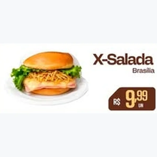 Recorte do encarte de X-salada Brasília