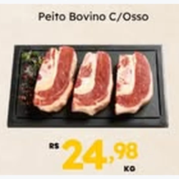 Peito Bovino C/osso