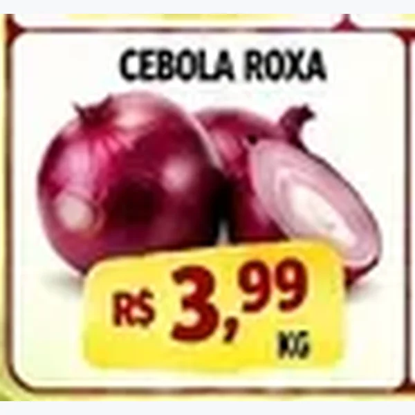 Recorte do encarte de Cebola Roxa