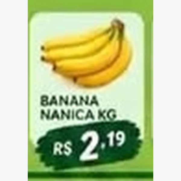 Recorte do encarte de Banana Nanica