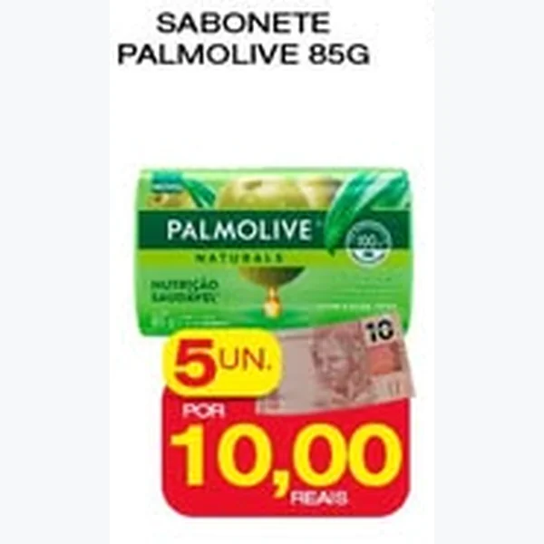 Recorte do encarte de Sabonete Naturals Palmolive 85 g
