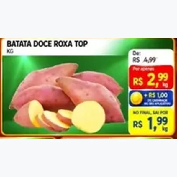 Batata Doce Roxa Top