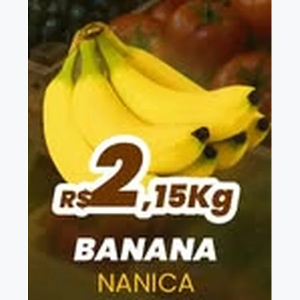 Recorte do encarte de Banana Nanica