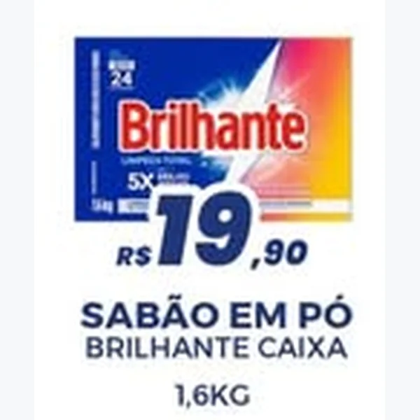 Sabão em Pó Brilhante 1,6 kg