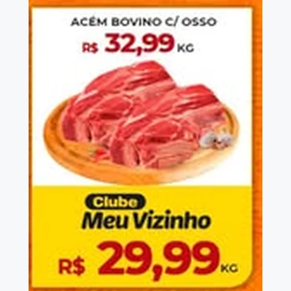 Recorte do encarte de Acém com Osso