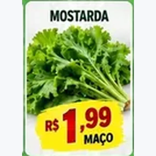 Recorte do encarte de Mostarda
