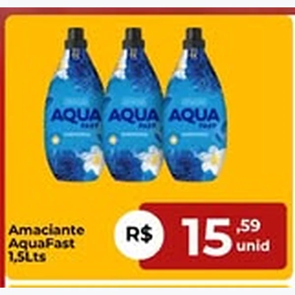 Amaciante AquaFast 1,5 L