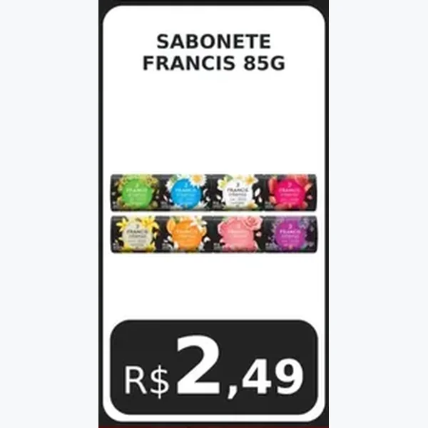 Sabonete Francis 85 g