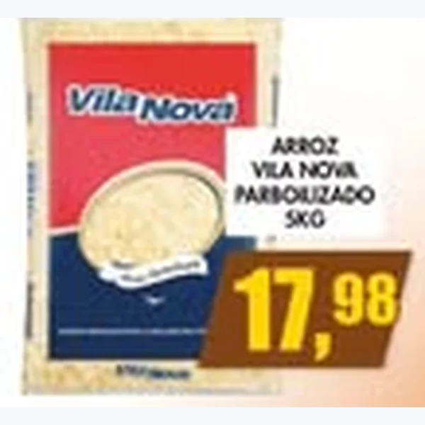 Arroz Parboilizado Vila Nova 5 kg