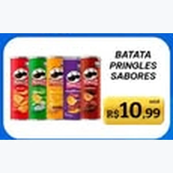 Recorte do encarte de Batata Pringles