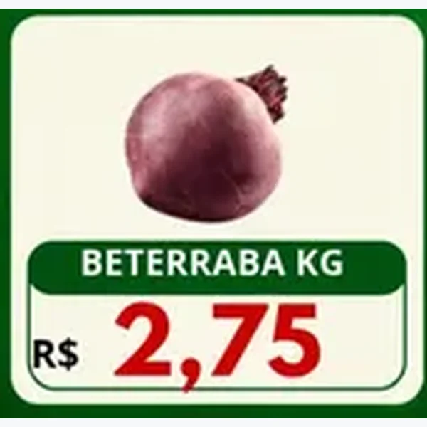 Recorte do encarte de Beterraba