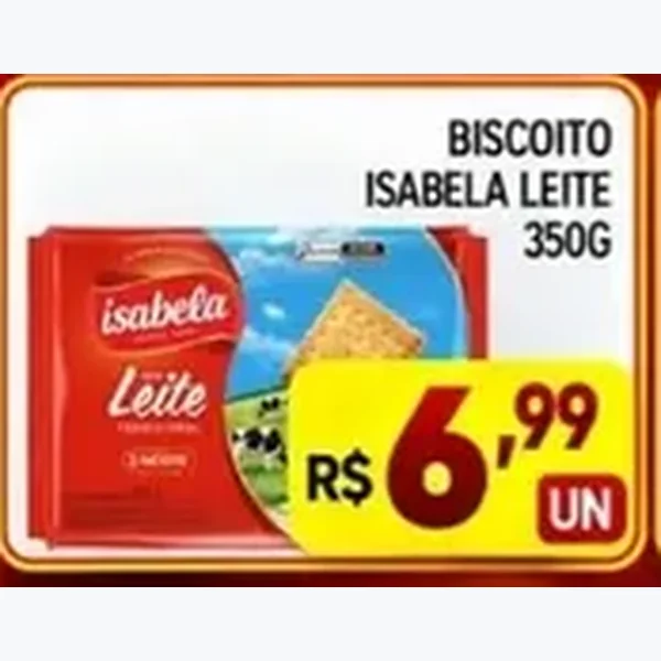 Biscoito Leite Isabela 350 g