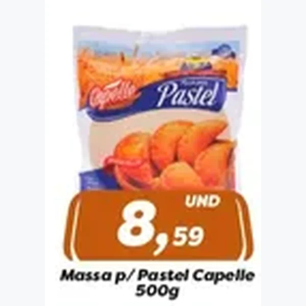 Massa P/ Pastel Capelle 500 g