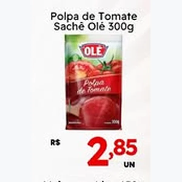 Polpa de Tomate Sachê Olé 300 g