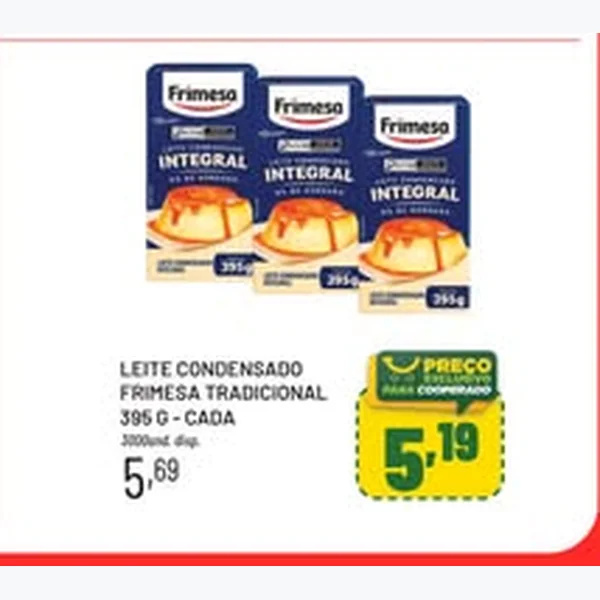 Leite Condensado Tradicional Frimesa 395 g