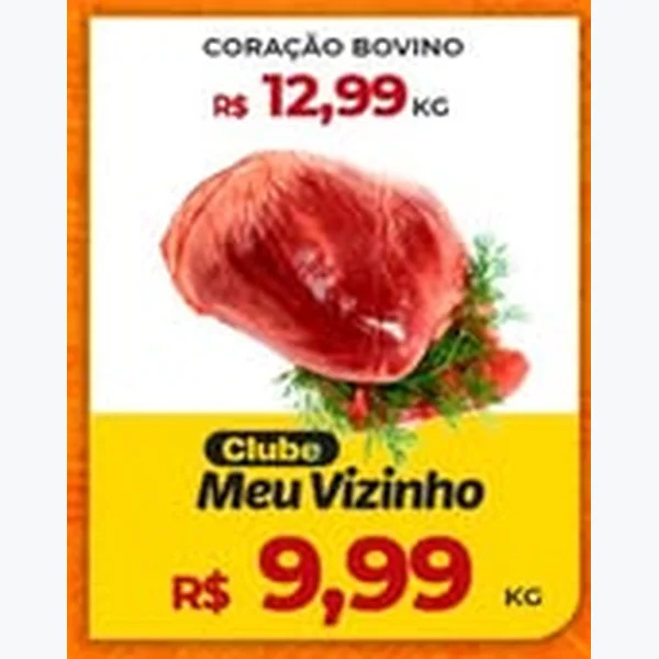 Recorte do encarte de Coração Bovino