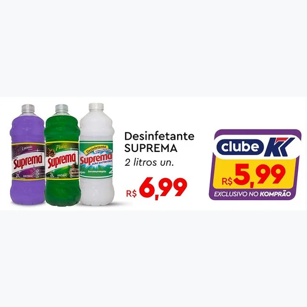 Desinfetante Suprema 2 L