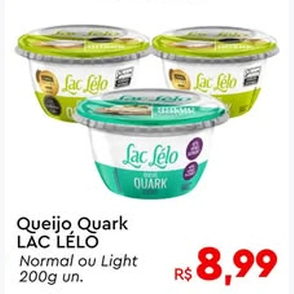 Queijo Quark Lac Lélo 200 g