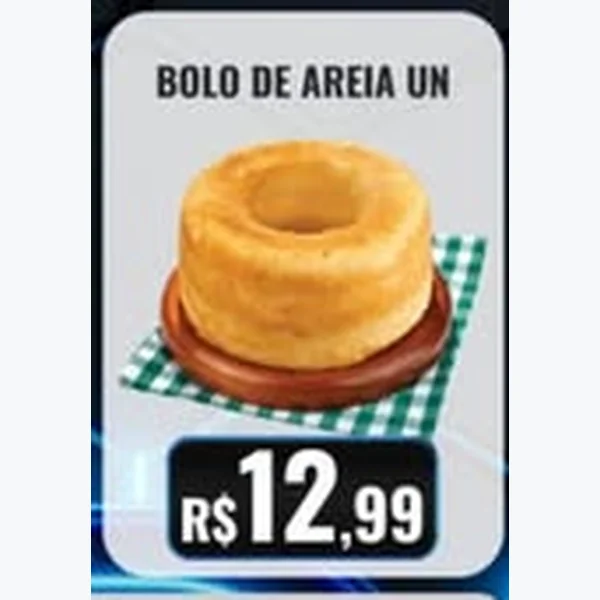 Bolo de Areia