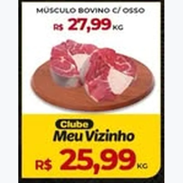Músculo Bovino C/ Osso