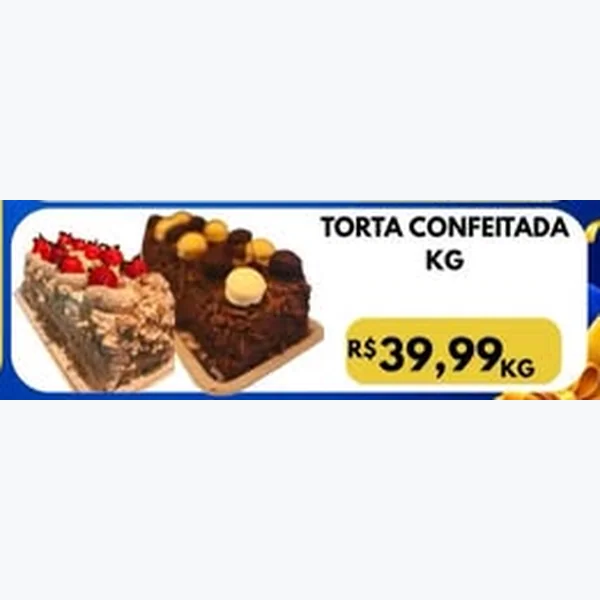 Recorte do encarte de Torta Confeitada
