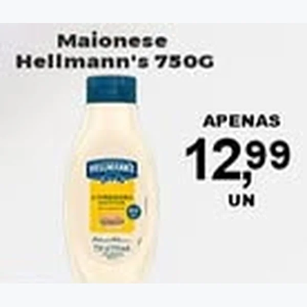 Recorte do encarte de Maionese Hellmann's 750 g