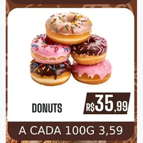Recorte do encarte de Donuts