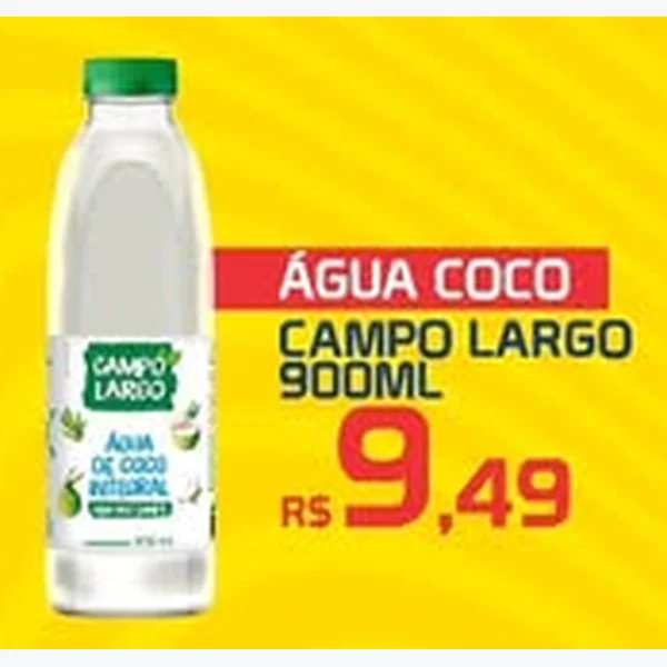 Água de Coco Campo Largo 900 ml