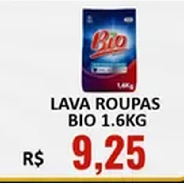 Recorte do encarte de Lava Roupas Bio 1,6 kg