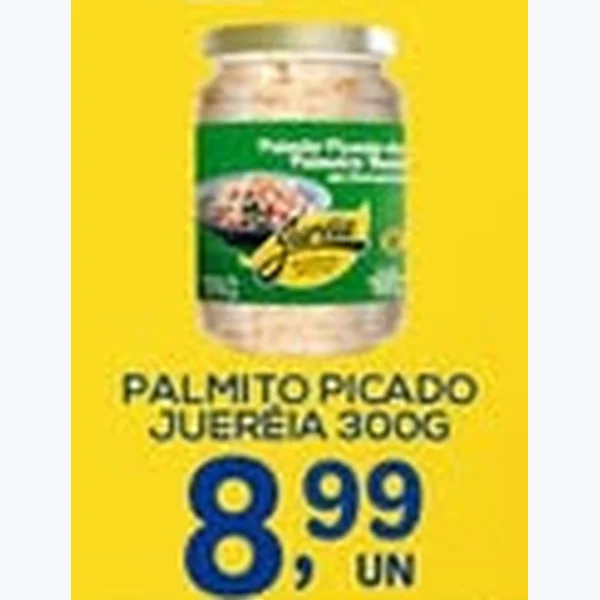 Palmito Picado Jueréia 300 g