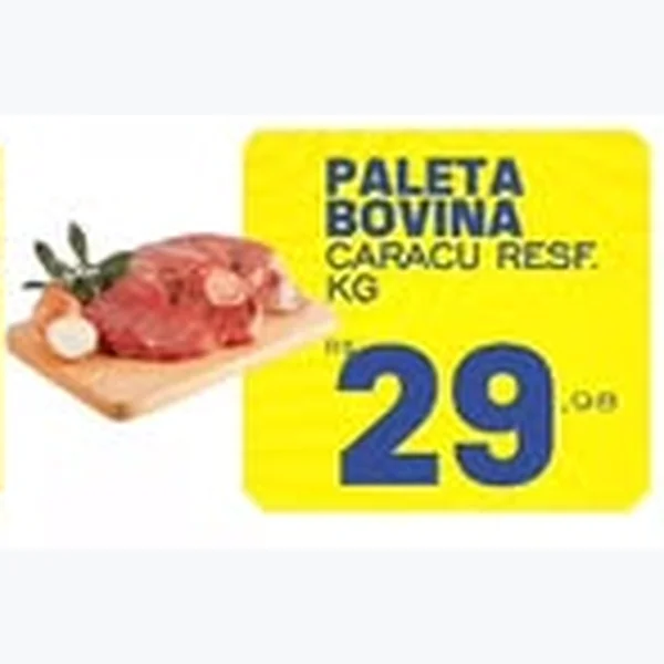 Recorte do encarte de Paleta Bovina Resfriada Caracu