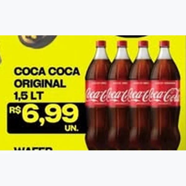 Refrigerante Original Coca Cola 1,5 L