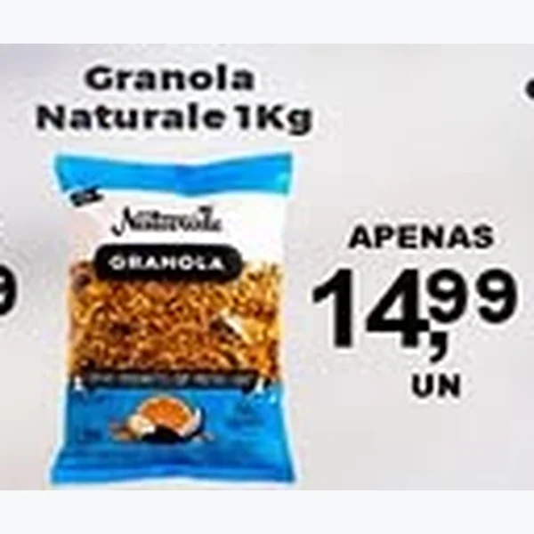 Recorte do encarte de Granola Naturale