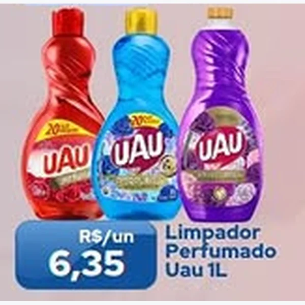 Limpador Perfumado Uau 1 L