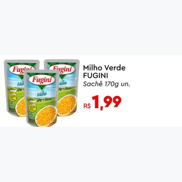 Milho Verde Fugini 170 g